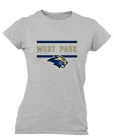 West Park Panthers Mascot #4 Women's SS T-Shirt