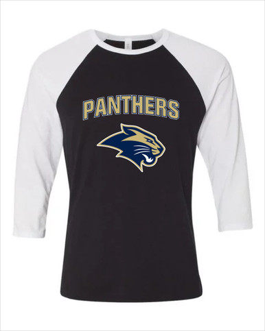 West Park Panthers Mascot #6 Women's Baseball T-Shirt
