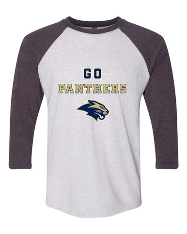 West Park Panthers Go Team Men's Baseball T-Shirt