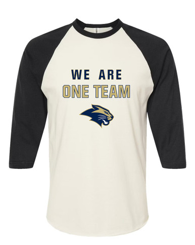 West Park Panthers We Are One Team Women's Baseball T-Shirt