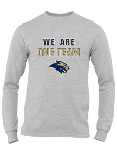 West Park Panthers We Are One Team Men's LS T-Shirt