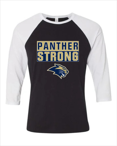 West Park Panthers Strong #1 Women's Baseball T-Shirt