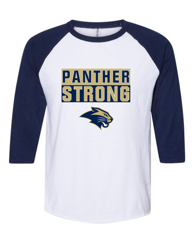 West Park Panthers Strong #1 Men's Baseball T-Shirt