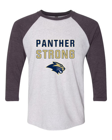 West Park Panthers Strong #2 Men's Baseball T-Shirt