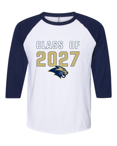 West Park Panthers Class of 2027 Men's Baseball T-Shirt