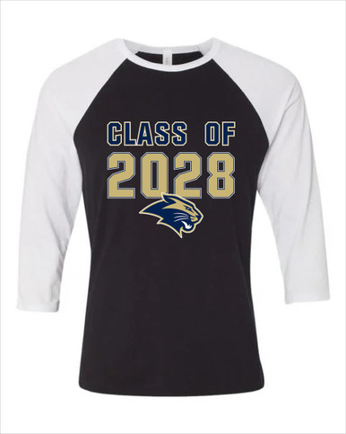 West Park Panthers Class of 2028 Men's Baseball T-Shirt