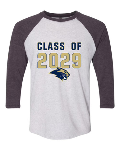 West Park Panthers Class of 2029 Men's Baseball T-Shirt