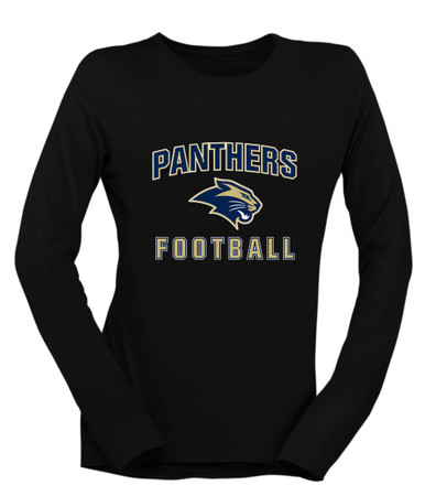 West Park Panthers Football #1 Women's LS T-Shirt