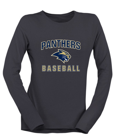 West Park Panthers Baseball #1 Women's LS T-Shirt