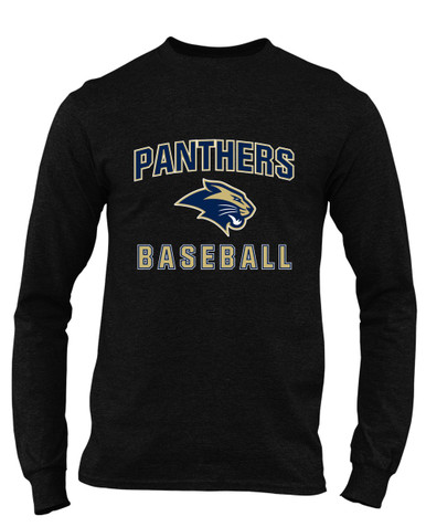 West Park Panthers Baseball #1 Men's LS T-Shirt