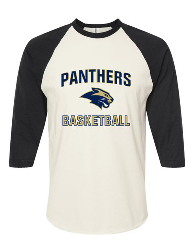 West Park Panthers Basketball #1 Women's Baseball T-Shirt