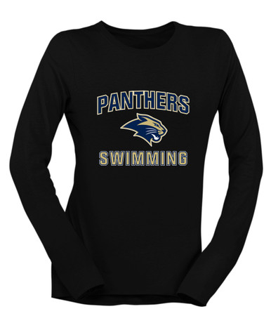 West Park Panthers Swimming Women's LS T-Shirt