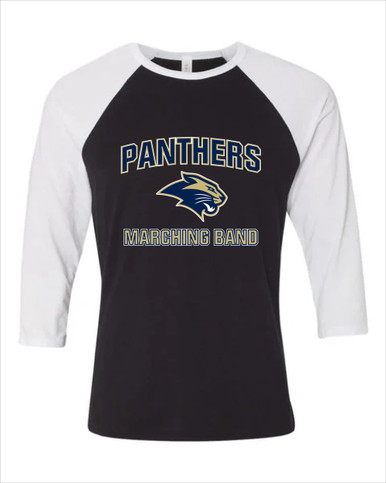 West Park Panthers Marching Band Men's Baseball T-Shirt