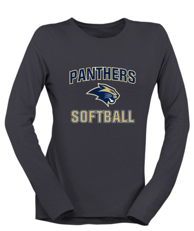 West Park Panthers Softball #1 Women's LS T-Shirt