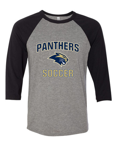 West Park Panthers Soccer #1 Women's Baseball T-Shirt