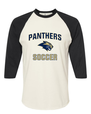 West Park Panthers Soccer #1 Men's Baseball T-Shirt