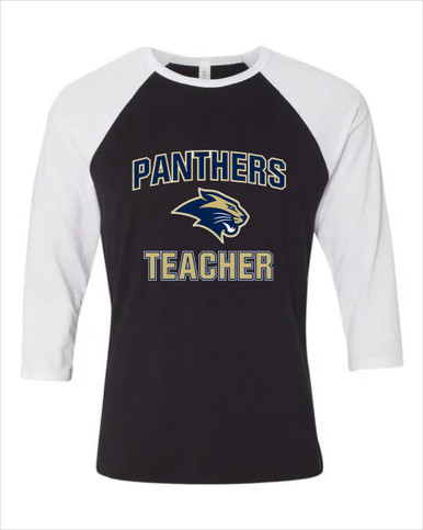 West Park Panthers Teacher Men's Baseball T-Shirt