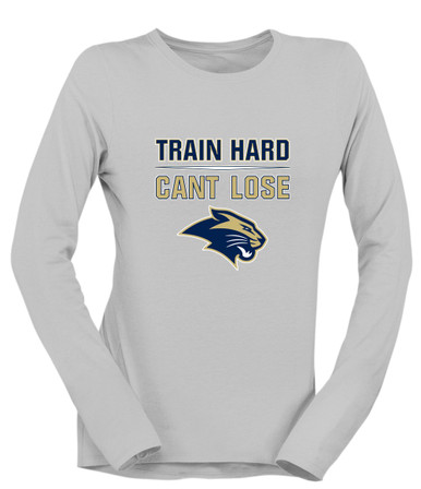 West Park Panthers Train Hard, Can't Lose Women's LS T-Shirt