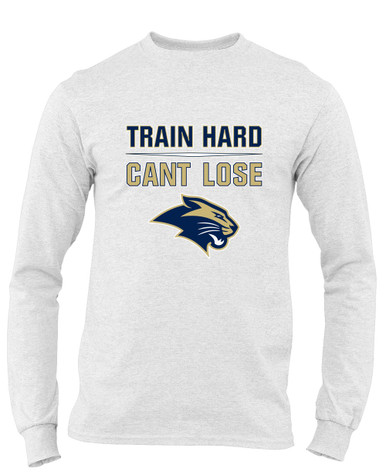West Park Panthers Train Hard, Can't Lose Men's LS T-Shirt
