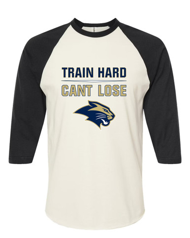 West Park Panthers Train Hard, Can't Lose Men's Baseball T-Shirt