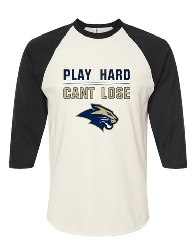 West Park Panthers Play Hard, Can't Lose Women's Baseball T-Shirt