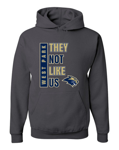 West Park Panthers They Not Like Us #1 Men's Premium Hoodie