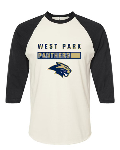 West Park Panthers Mascot #7 Men's Baseball T-Shirt