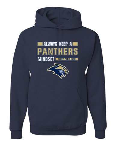 West Park Panthers Mindset Men's Premium Hoodie