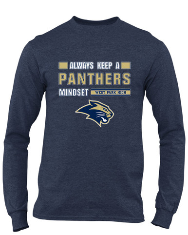 West Park Panthers Mindset Men's LS T-Shirt