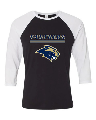 West Park Panthers Mascot #8 Men's Baseball T-Shirt