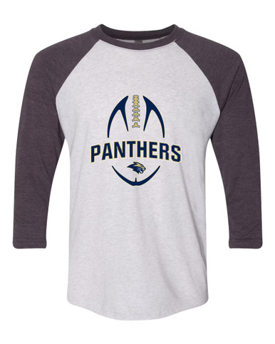 West Park Panthers Football #5 Women's Baseball T-Shirt
