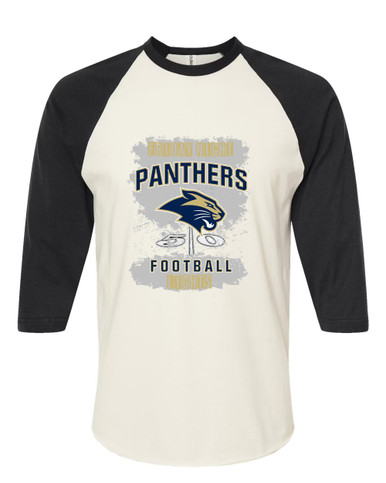 West Park Panthers Football #6 Men's Baseball T-Shirt