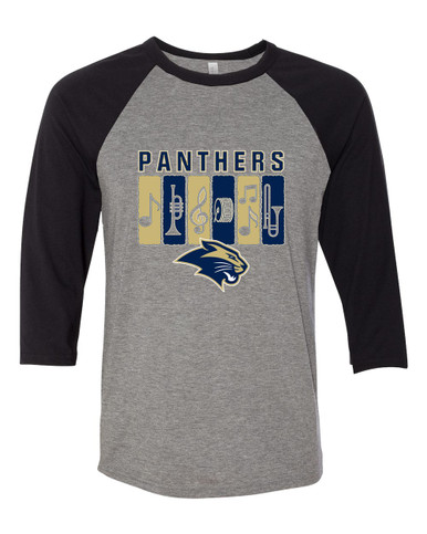 West Park Panthers Band # 2 Women's Baseball T-Shirt