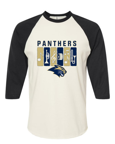 West Park Panthers Band # 2 Men's Baseball T-Shirt