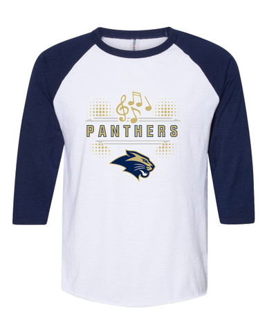 West Park Panthers Band # 3 Men's Baseball T-Shirt