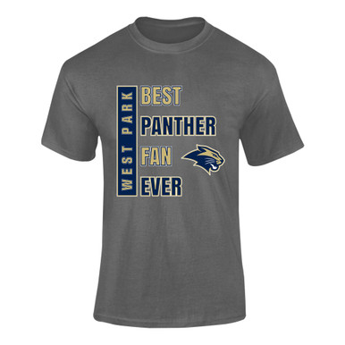 West Park Panthers Best Panther Fan Men's SS T-Shirt