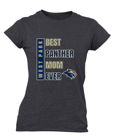 West Park Panthers Best Panther Mom Women's SS T-Shirt