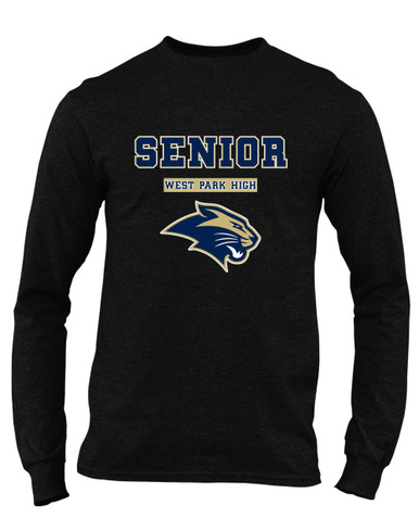 West Park Panthers Senior #2 Men's LS T-Shirt