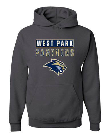 West Park Panthers Mascot #9 Men's Premium Hoodie