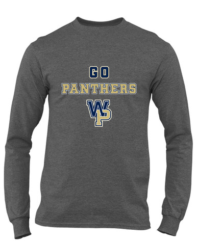 West Park Panthers WP Script Go Team Men's LS T-Shirt