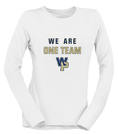 West Park Panthers WP Script We Are One Team Women's LS T-Shirt