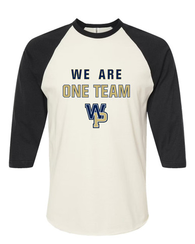 West Park Panthers WP Script We Are One Team Women's Baseball T-Shirt