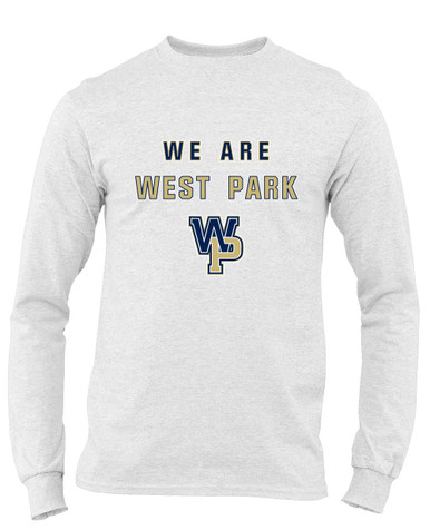 West Park Panthers WP Script We Are Men's LS T-Shirt