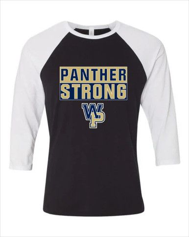West Park Panthers WP Script Strong #1 Women's Baseball T-Shirt