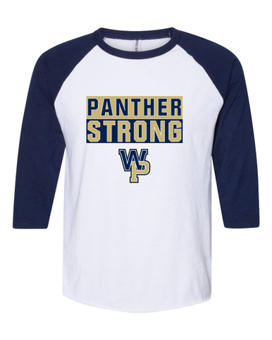 West Park Panthers WP Script Strong #1 Men's Baseball T-Shirt