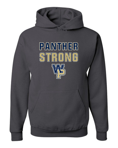 West Park Panthers WP Script Strong #2 Men's Premium Hoodie