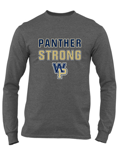 West Park Panthers WP Script Strong #2 Men's LS T-Shirt