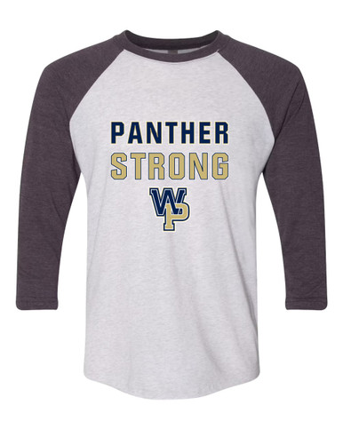 West Park Panthers WP Script Strong #2 Men's Baseball T-Shirt