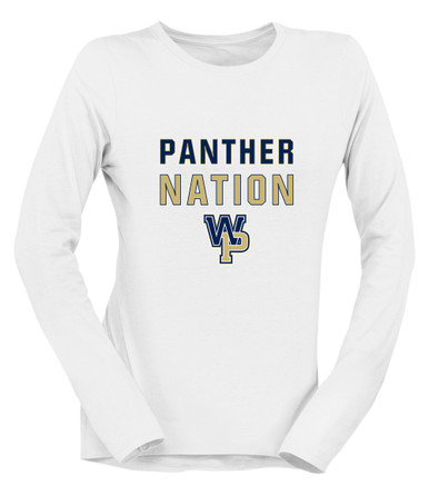 West Park Panthers WP Script Nation #2 Women's LS T-Shirt