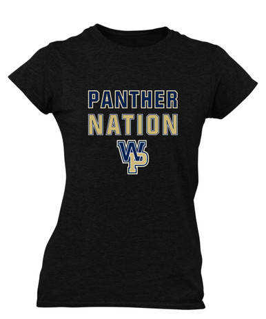 West Park Panthers WP Script Nation #2 Women's SS T-Shirt